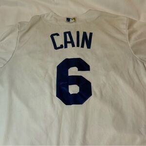 Kansas City Royals Lorenzo Cain #6 Majestic Cool Base Jersey Size Large MLB